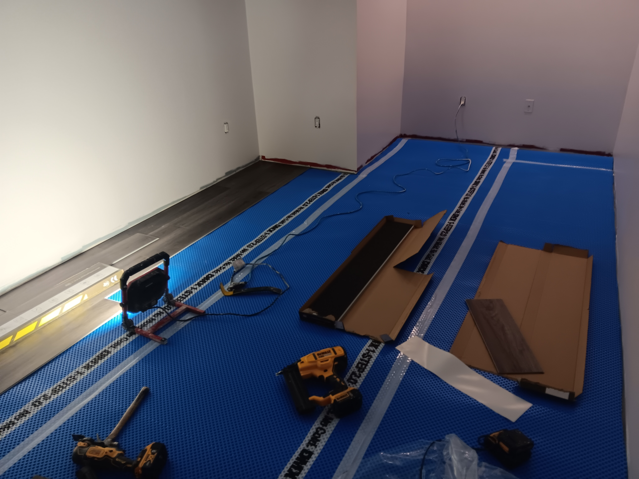 Bedroom Flooring Before